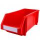 Plastic Storage Organizer Crate for Open Front Stacking Internal Size 172x414x94mm
