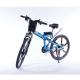 Aluminum Alloy Folding Electric E Bike Wear Resistant Steel Suspension Frame