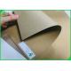 Recycled Pulp 200g 220g Brown color Kraft Liner Paper Roll For Making Carton