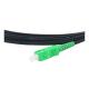 SC/APC to SC/APC Singlemode 3m Simplex LSZH  PVC fiber optic patch cord