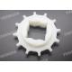 White Color Machined CTOT Sprocket 92667000- Suitable For GTXL Cutting Machine Parts