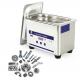40 Khz Tabletop Ultrasonic Auto Parts Cleaner With Digital Heater And Timer