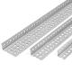 Anti Corrosion Steel Metal Cable Tray Ventilated Or Perforated Trough