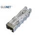 1x1 SFP Plus Cage Assembly Polycarbonate Color Clear Light Pipe For 10G Ethernet