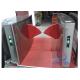 Dual door access bi-directional channel electrical safe library entrance turnstile with barcode rfid interface