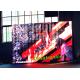 Stage Background LED Curtain Display , Transparent LED Curtain Screen