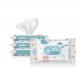 Customized Disposable Baby Wet Wipes Super Soft Pure Water Natural Organic