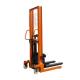 Hydraulic Manual Pallet Stacker 0.5 - 3T Self Load Hand Stacker Forklift