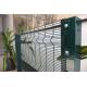 Q235 Residential Clearview Fence Hot Dipped Galvanized Prison Security Fence