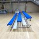 Aluminum Outdoor Metal Bleachers 3 Rows With Seats for Playground Training Field