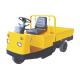 Single Operator Driving Electric Tow Tractor Yellow Color Easy Operation