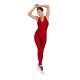 92 Polyester 8 Spandex Gym Tummy Control Yoga Suit Set