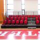Anti Aging Fireproof Retractable Bleacher Seating For Stadium Grandstand