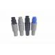 Male 14pin Plastic Push Pull Connector In Solder Contact Type