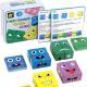 Children Baby Developmental Toys 3D Face Changing Building Blocks