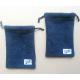 280gsm Microfiber Drawstring bag , MSDS SVHC Microfiber Eyeglass Pouch