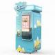 Network OEM Mini Vending Machine 160W For Ice Cream,robot grinding machine