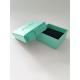 Flexo Cosmetic Paper Printed Packaging Box Embossing Bright Green