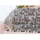 PVC Coated Gabion Baskets Gabion Wall Cages , Gabion Box For Bank Protection