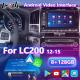 Lsailt Qualcomm Android Multimedia System Interface for Toyota Land Cruiser 200 LC200 2012-2015