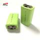 2000 Cycles Lithium Ion Rechargeable Batteries 9V 650mAh Interphone Medical Device
