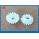 16T 20G Round Hole Gear Atm Parts 6.4*17.6*7mm For NCR S2 Presenter