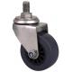 Stainless 2 40kg Threaded Swivel PU Caster S2632-73 for Heavy-Duty and Applications