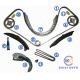 Timing chain kit for PORSCHE Panamera Hatchback Cayenne SUV Macan SUV 94810516910 2-266L 94610518000