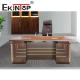 L Shape Classic Style Executive Office Furniture Sets Modern Manager Desk