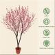 180cm Potted Cherry Blossom Tree Decoration Plant Artificial Flower Bonsai