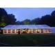 Large Wedding Tents 100 People Flame Retardant With Decoration Cellings
