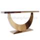150cm Length Elegant Console Table With Sleek Base Practical Living Room Home Furniture