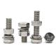 Hex Head Bolt And Nut With Washer Super Duplex Stainless Steel Bolts F53 S32750 M8 20MM