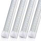 V Shape Neon LED Tubes 1500mm AC85-265V Milky and Clear Cover 270degree