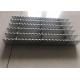 Serrated Aluminum Grating For Roof Grille 6063 Raw Material Customized Size