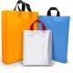 PVC Plastic Gift Bags 100% Virgin Material Logo Printing Soft Loop Bag