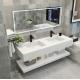 Stain Resistant Quartz Stone Bathroom Vanity Tops