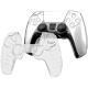 Gamepad Protection Crystal Shell Case For PS5 Controller-Clear