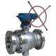 Antistatic ANSI Carbon Steel Ball Valve Flange End Floating WCB A216