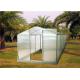 Sturdy Aluminum Small 4mm UV Twin-Wall Polycarbonate Portable Greenhouses Gardening