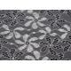 90% Nylon + 10% Spandex Flower Elastic Lace Fabric For Nightwear CY-LW0795