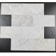 Polished White Marble Stone Mosaic Tile For Wall Decoration