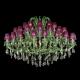 Popular Large Crystal chandeliers For Hotel Foyer Lighting (WH-CY-93)