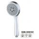 Roundface Handheld Bathroom Shower Head Polished Chrome With Touch Button