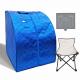 1050W Foldable Indoor Lose Weight Relax Portable Sauna Single Person