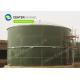 70000 Gallons Glass Fused To Steel Bolted Anaerobic Digester Tank For Bio Energy Projects