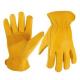 Insulated 12'' Mens Leather Work Gloves Oem Odm