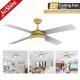 CCC Modern Ceiling Fan With Light And Remote Control 4 MDF Blades
