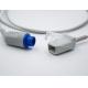 Gray TPU Spo2 Patient Sensor Cable Universal Compatibility CE Certified