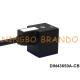 DIN43650A IP67 Molded Cable Solenoid Valve Connector With LED